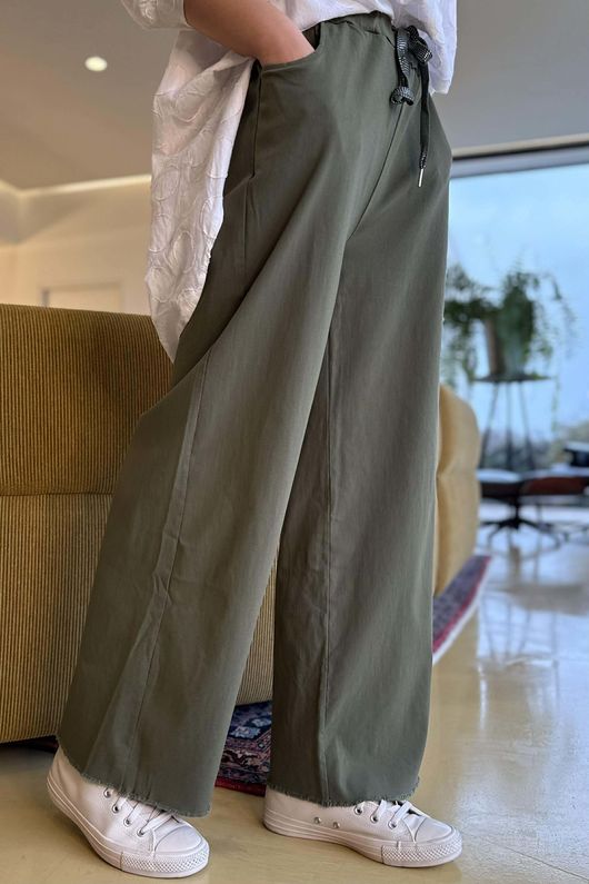 Luxury Raw Kick Magic Trouser Khaki ~